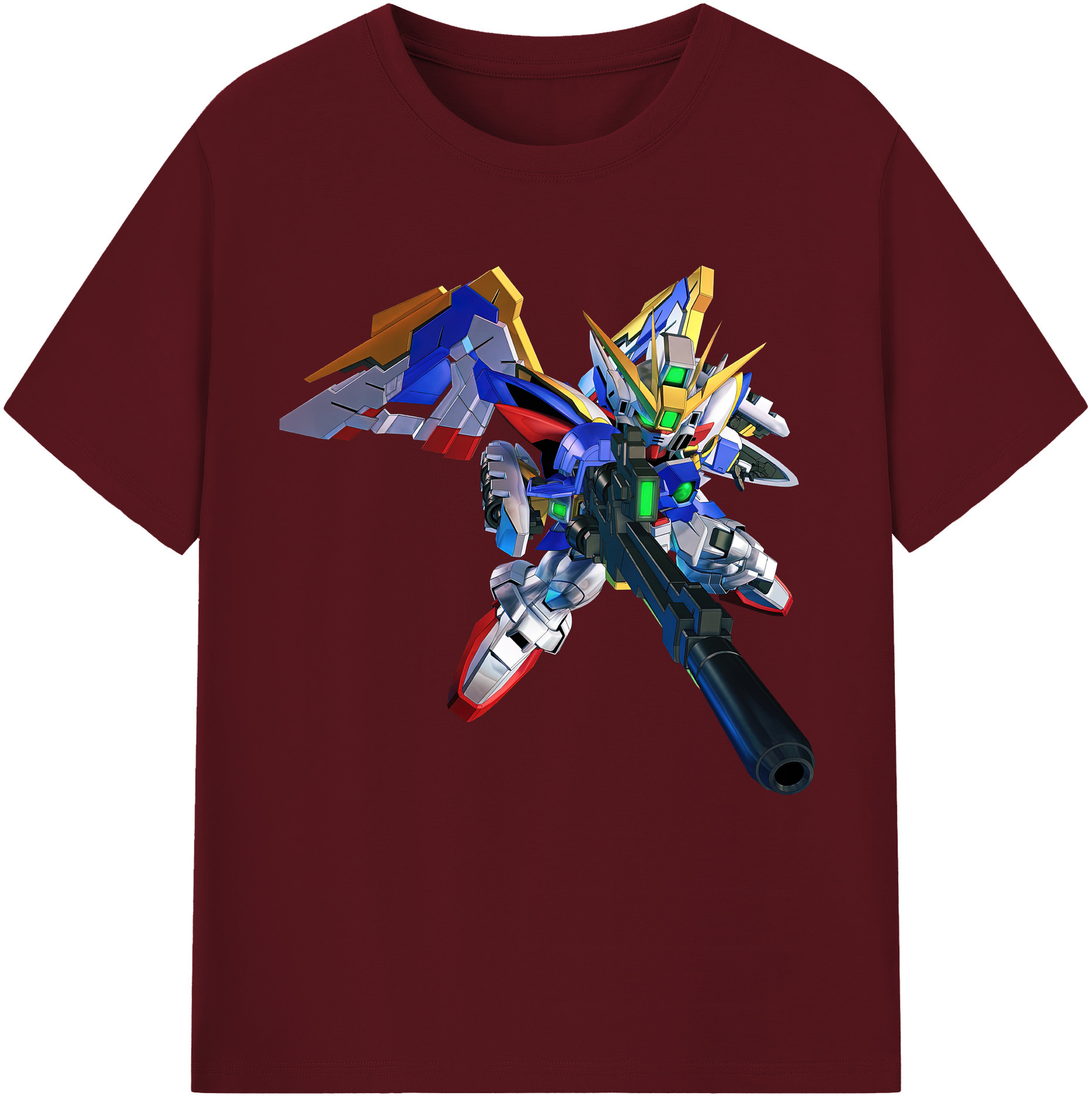 （画像用） 機動戦士ガンダム Mobile Suit Gundam 綿100％半袖Tシャツ（フロントプリント）